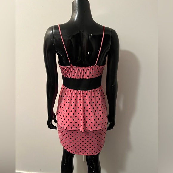 Pink Polka Dot Dress - Picture 2 of 2